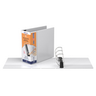 QuickFit Anneaux en D Pin-Lock, 5 po, à déclencheur unique, verrouillables, prévenant l'écartement - Blanc-11.5"H x 12"W (For Letter Size)