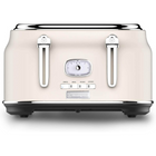 Westinghouse - Grille-pain 4 tranches Retro - blanc-Capacité de 4 tranches
