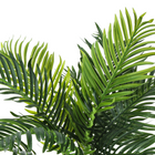 Monarch Specialties - Plante Artificielle - 34 po H - Palmier - Mis En Pot - Touche Réelle - Feuilles Vertes - Pot Noir-6