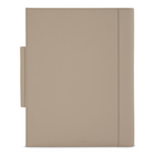 Tru Red Minimal Padfolio - Vegan Leather - Cream (WRC2396TR-CREAM)-2 slit pocket