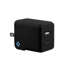BlueDiamond - SmartCharge Chargeur Rapide 30 W - 1x USB-C PD, 1x USB-A-Il fournit simultanément une puissance allant jusqu'à 12W via USB-A et 18W via USB-C PD pour une charge rapide.