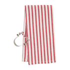 Mudpie Towel Cookie Cutter Set - Red Stripe (41500237S)-Cotton Hand towel, cookie cutter