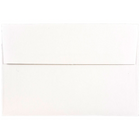 JAM Paper Enveloppes A8 à lâ€™intérieur en papier métallisé, blanc/argenté, 250/paquet-Intérieur vierge où écrire un mot personnalisé