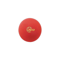 Ballon de terrain de jeu Champion Sports, rouge, 13"(Dia)-Ce ballon de jeu Champion Sports 13" peut être utilisé pour le kickball et une variété d'autres jeux de terrain de jeu