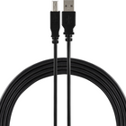 Staples USB-A/B Printer Cable - 15ft-Extended reach – The extra-long 15ft. black cable blends well into any setting and is the ideal length for versatile setups
