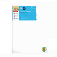 Mont Marte Studio Single-Thick Canvas - Pine Frame - 19.7"  x 27.6" - 2 Pack-Framed canvas
