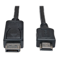 Tripp Lite DisplayPort to HDMI Cable Adapter - M/M - 3 ft-Adapter Cable