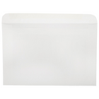 JAM Paper Enveloppes format livret avec fenêtre, 6 x 9 po, blanc, pqt/100-Matériau : papier