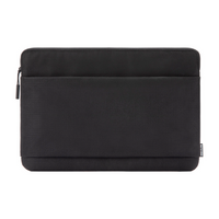 Incase Go Sleeve for 16" Laptop - Black-Features a zippered front accessories pocket for essentials, and a soft, protective interior