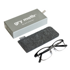 Gry Mattr Lunettes De Lecture Anti Lumière Bleue - PUNCTUAL BL +1.25-Protège contre la lumière bleue de tous les dispositifs numériques