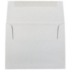 JAM Paper A2 Invitation Envelopes, 4.38 x 5.75, Granite Grey Recycled, 200 Pack (CPST605g)-Size: A2 (4-3/8" x 5-3/4")