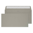 Blake Creative Color Light Gray Invitation Envelopes - 4 1/2" W x 9" L - Storm Gray - 25 Pack-Storm Grey