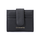 Champs Iconic Snap Cardholder - Black-RFID Blocking Card Holder