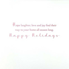 Mill Brook Studio - Cartes de souhaits Noël / Enveloppes - 5-3/8 po x 7-3/4 po - Joyeuses Fêtes: Joyeux Bonhomme de Neige - Paquet de 18-Imprimées sur un papier de qualité non couché