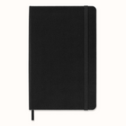 Moleskine - Carnet Classic Format Moyen À Grille De Pointillés - Couverture Rigide - 4,5 po x 7 po - Noire-208 feuilles