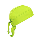 TechNiche HyperKewl Evaporative Cooling Skull Cap Hi Vis Lime - 2 Pack-Tie fasten at back ensures a comfortable fit for all