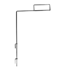 Eddie's - Porte-affiches pour poubelle - Tige de 19" - Chrome - Paquet de 3 (214091-3)-Porte-affiches pour poubelle