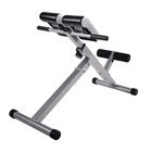 Stamina Hyperextension Bench 2014 - Black-Thickly padded, upholstered, adjustable cushion provides comfort