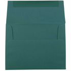 JAM Paper A2 Invitation Envelopes - 4.375 x 5.75 - Teal - 50 Pack-Colour: Teal Colour: Blue