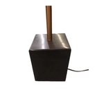 Plata Import - Lampe de sol Welch-socle en marbre naturel