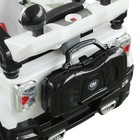 Aosom - camion jouet électrique pour enfants 12v avec télécommande - blanc-Couleur : Blanc 