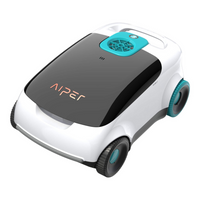 Aiper - Robot nettoyeur de piscine sans fil Scuba L1, filtration avancée, tri-moteur-Le Scuba L1 est un robot nettoyeur de piscine sans fil pour piscines hors sol jusqu'à 1100 pi². Son système tri-moteur offre une puissance, une mobilité et une filtration de 60 GPM inégalées. Sa brosse rotative inférieure assure un nettoyage sans dommage et sa filtration avancée des particules capture les plus petits débris. L'activation en un clic simplifie le nettoyage
