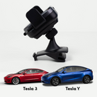 Mighty Mount - Support Auto Scan Grip - Chargeur sans fil 15 W - Support Tesla - Modèle 3/Y-Poignée réglable : convient aux téléphones d'une largeur de 71 mm à 112,6 mm