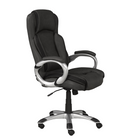 Brassex - Chaise de bureau executif Isaac, gris-Colis standard