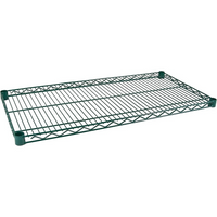 Kleton - Étagères Robustes En Treillis Métallique Au Fini Époxy Vert - Tablettes-Capacité 800 lb