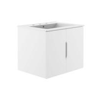 Modway - Vitality 24" Vanette de salle de bain - Blanc blanc-Vanité de salle de bain moderne