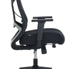 Serta – Fauteuil fonctionnel en filet Destin – Noir-Mécanisme de siège synchronisé actionné par câble avec tension, inclinaison et verrouillage réglables
