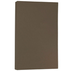 JAM Paper Papier Bakri de format légal, 8 1/2 x 14 po, 32 lb, brun chocolat, paquet de 50-Dimensions : 14 haut. x 8 1/2 larg. x 0,1 prof. (po)