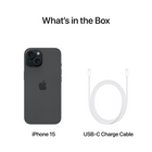 Apple iPhone 15 6.1" Super Retina XDR - 512 GB - Black - Bell and Virgin Plus-1 Year Limited Manufacturer Warranty