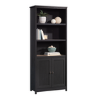 Sauder Cottage Road Bibliothèque avec 3 Tablettes - 71.5" H - Finition Raven Oak (431262)-5, 3 tablettes réglables