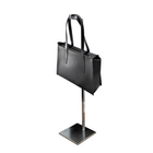 Eddie's Deluxe Single Handbag Display - Chrome - 2 Pack (165002-2)-Adjusts from 16" to 30"