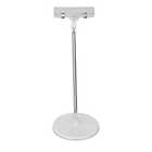 Eddie's Versa Clip Countertop Sign Holder - 9.75" L - Silver/Clear - 12 Pack (130662-12)-Versa Clip Countertop Sign Holder