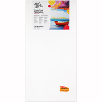 Mont Marte Toile Studio simple épaisseur avec cadre en pin 11 3/4 po x 23 1/2 po - Paquet de 2-1