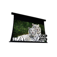 EluneVision Reference AudioWeave 4K Tab Tensioned Screen, Audio-Transparent Material, 150", 16:9-Tab-tensioners ensure a perfectly flat screen surface, today and year after year
