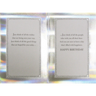 Rosedale – Cartes de souhaits et enveloppes masculines « Birthday Wishes For You » doré, 5 1/2 x 8 po, 6/paquet (19687)-Cartes de souhaits de qualité comparable à celles qu’on retrouve dans un magasin spécialisé