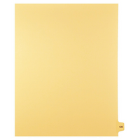 Mark Maker Legal Tabs - Letter Size - Buff - 1/15th cut - 25 tabs per package - 5 packages Pack - Number 120-Buff SingleTabs