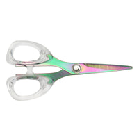Pep Rally 5" Acrylic Scissors with Holographic Blade-5" pointed tip
