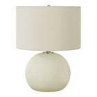 Monarch Specialties - Luminaire - 18 po H Lampe De Table - Abat-Jour Ivoire / Crème - Crème Céramique - Contemporain-Illuminez votre salon, votre bureau ou votre chambre à coucher avec cette lampe de table chic en forme de globe de 18 pouces de haut, dotée d'une base en céramique crème texturée et surmontée d'un abat-jour tambour en tissu ivoire pour un attrait contemporain