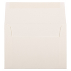 JAM Paper Enveloppes en lin format livret à fermeture gommée Strathmore, 4 3/4 x 6 1/2 po, blanc naturel, pqt/100-Taille : A6 (4 3/4 x 6 1/2 po)