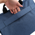 Vangoddy sac de messager Sacoche de transport à bandoulière pour ordinateur portable 15,6 po - Bleu-Matériau résistant à l'eau, ouvertures à double fermeture éclair et sangles de transport rembourrées pour un accès pratique et un port durable