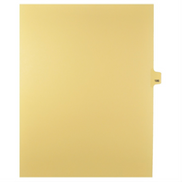 Mark Maker Legal Tabs - Letter Size - Buff - 1/25th cut - 25 tabs per package - 5 packages Pack - Number 186-Buff Single Tabs