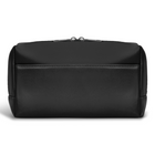 Champs - Trousse de toilette en cuir Onyx - Noir-Fermeture éclair sur le dessus