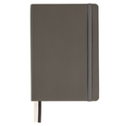 Gry Mattr Softcover Stone Paper Notebook - A5 Lined - 160 pages - Grey-Two Ribbon Page Markers