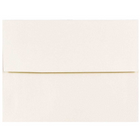 JAM Paper Enveloppes effet métallisé Stardream format A2, opale, paq./50-Enveloppes Stardream à effet métallisé couleur opale