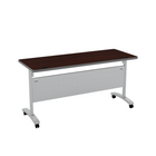 Heartwood HDL Training Table 60" x 24" - Mahogany-Dimensions: 30”H x 59.25”L x 23.75”D