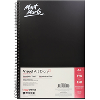 Mont Marte Journal d'art visuel A3 - 120 pages-1